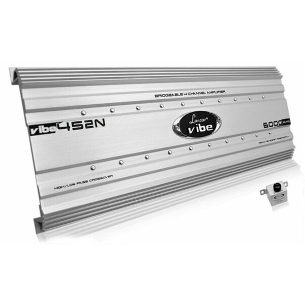 Lanzar Vibe 6000 Watts 4 Channel Mosfet Amplifier VIBE452N | Zoro